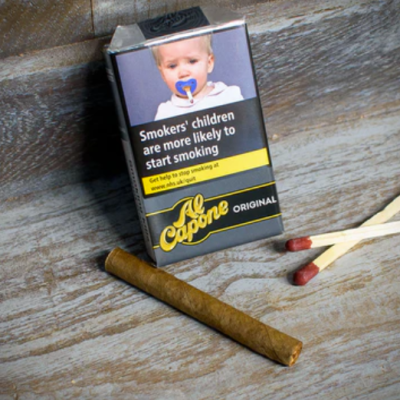 Al Capone Pockets Original Filter Cigarillos – Available Pack of 10 & Box of 10 (1 Box / 10 boxes)