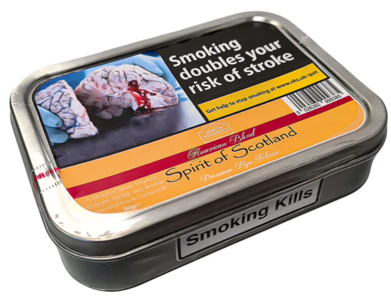 Gawith Hoggarth American Blend Spirit of Scotland Pipe Tobacco 50g Tin - Available in Single & Pack of 5